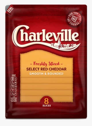 Charleville Select Red Cheddar Sliced - Drink