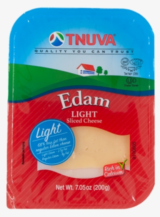 edam sliced cheese light - packaging and labeling