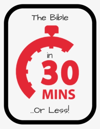 Bible In 30 Min Logo - Cut Out Scissors