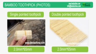 Bamboo Toothpick Machine - Pet An Animal