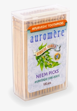 Auromere Ayurvedic Neem Toothpicks - Juicebox