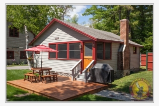 Summerhawk Lakeside Cottage Rentals Windsong Cottage - Shed