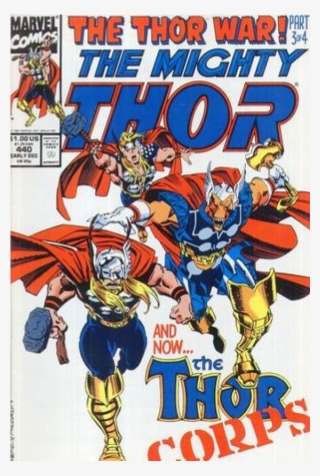 Купете Comics 1991-12 The Mighty Thor - Thor Tom Defalco