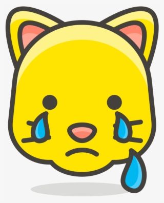 103 Crying Cat Face - Draw Heart Eye Emoji
