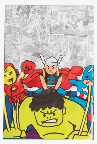 Marvels Pop Comic Table Cover - Thor
