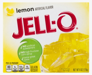 Jell-o Lemon Gelatin 3 Oz - Jello