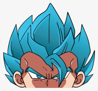Image Of Gogeta Peeker - Illustration