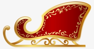 Free Png Christmas Red Sled Png Png - Emblem