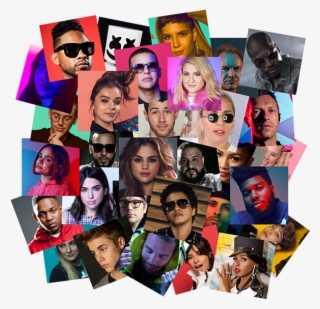 Collage Of Pop Artists 2018