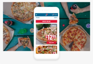 Domino's Mobile Image - California-style Pizza