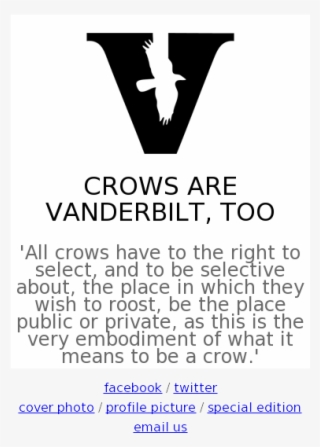 crows are vanderbilt, too competitors, revenue and - poster