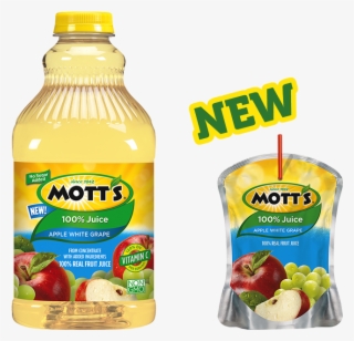 Mott's® 100% Apple White Grape Juice - Motts White Grape Juice