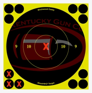 birchwood casey shoot-n-c 8" bullseye targets 6 pack