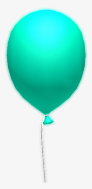 Teal Balloon - Balloon