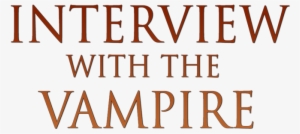 Interview With The Vampire Movie Logo - Hellyer