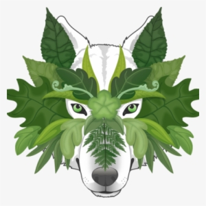 lupa - transparent green wolf