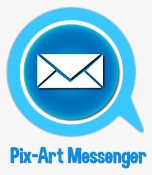 Pix-art Messenger Logo - Messenger Logo