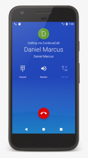 Cordovacall Send Call Ios Callkit Cordovacall Send - Smartphone