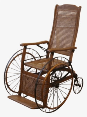 Antique Wheelchair - Silla De Ruedas Antigua