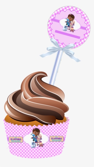 Cute Free Printable Kit - Illustrator Cupcake