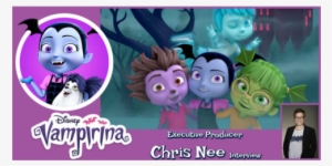 Vampirina Executive Producer Chris Nee Interview - Disney Vampirina: The Sleepover Cinestory Comic