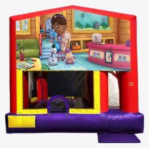 Doc Mcstuffins Combo 4 In 1 From Awesome Bounce Of - Bounce House