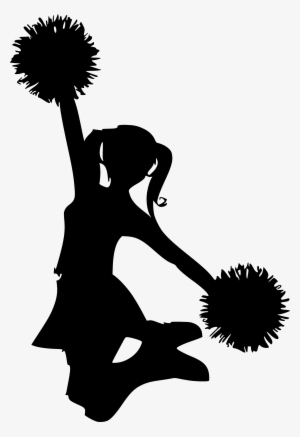 National Football League Cheerleading Royalty-free - Cheerleader Cartoon Black And White