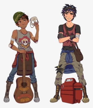 Hiro And Miguel Would Make A Great Team For A Zombie - Hiro Hamada And Miguel Rivera