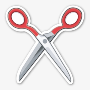 Black Scissors - Emoji Ciseaux