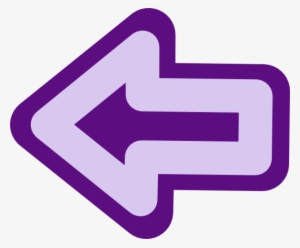 Download Your Free App From For - Purple Back Button Png