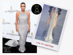 Kim Kardashian In Lan Yu Couture - De Grisogono
