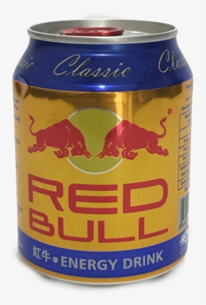 Red Bull Can Png Download - Gold Red Bull Can