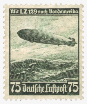 Have You Ever Wanted To Ride In A Blimp Are You Fascinated - Postage Stamp