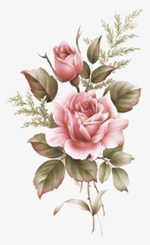 231 - Pink Roses Drawing
