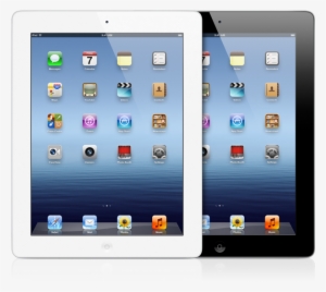 Apple Tablet Png Image Background - Ipad 2010 Png