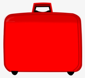 Red Clip Art At Clker Com Vector - Luggage Red Png