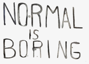 Transparent Black And White Words