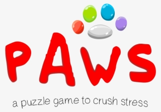 Paws A Puzzle Game To Crush Stress - Graphic Design