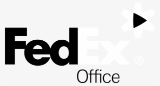 Fedex Office Logo Black And White - Fedex Office White Logo