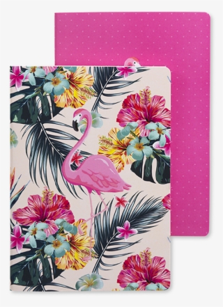 Go Stationery Palm Springs A5 Notebooks [set Of 2] - Agenda Flamingo 2019