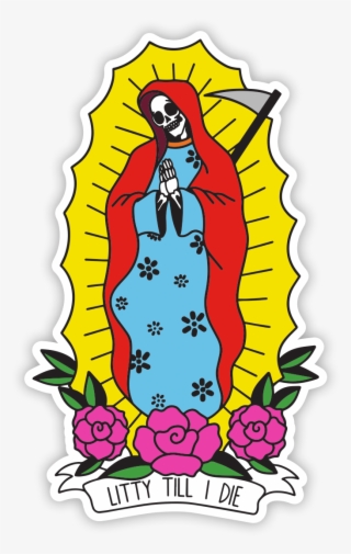 Mother Mary Sticker - Illustration