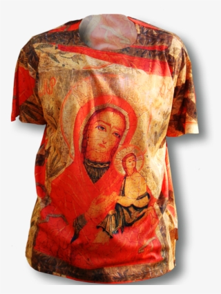 mother & child designer t-shirt - visual arts