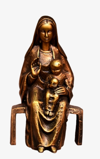 Jesus With Mother Mary - Statue