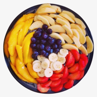Mixed Fruits In A Plate Png Image - Fruit