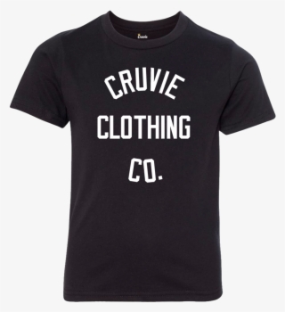 Cruvie Kids Tshirt Black Wht Ccc