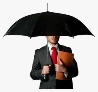 Businessman Umbrella - Man With Umbrella Png