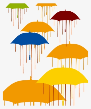Umbrella Clip Art - Rain Vector