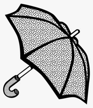 Umbrella Line Art Drawing Rain - Line Art