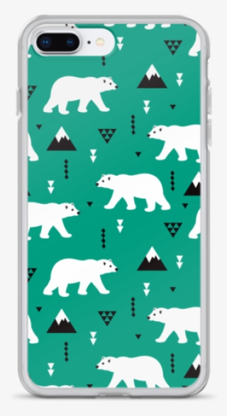 Polar Bear Pattern Iphone Case - Mobile Phone Case