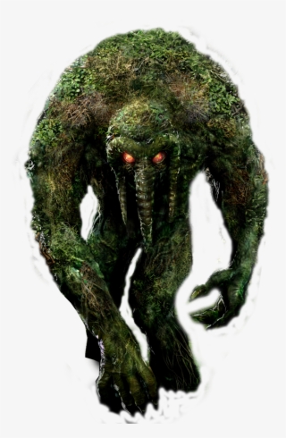 Man Thing By Hb Transparent-db0hcaq - Man Thing Marvel Png